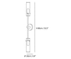 Eclat Vertical Wall Lamp