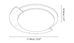 Eclipse Halo Ceiling Lamp