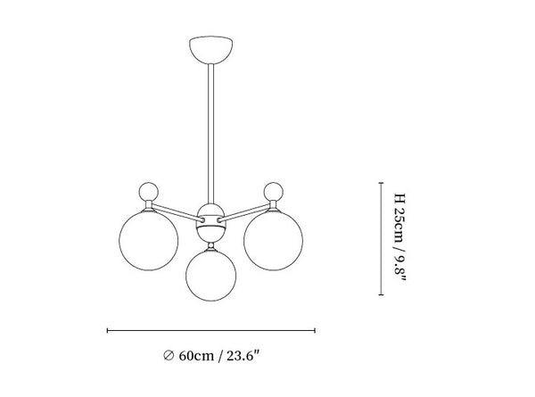 Ecliptica Chandelier