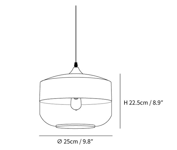 Eclisse Quartet Pendant Lamp