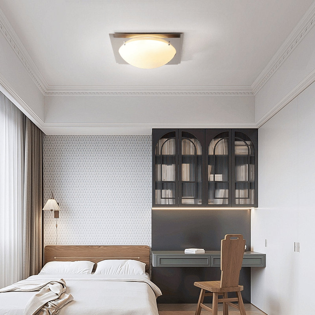 Edged Glass Ceiling Lamp