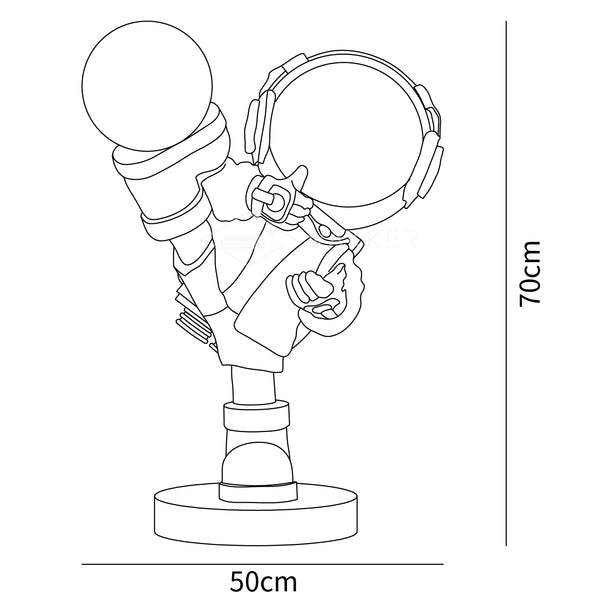 Effort Astronaut Built-in Battery Floor Lamp