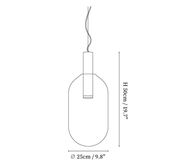 Eidos Collection Pendant Lamp