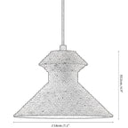 Eira Travertine Pendant Light