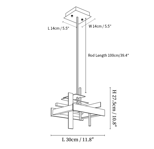 Eithne Planar Pendant Light