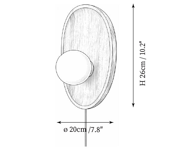 Eivor Plug-in Wall Lamp