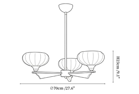 Elara Bloom Chandelier