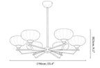 Elara Bloom Chandelier