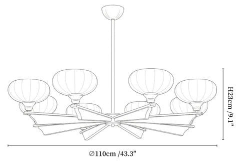 Elara Bloom Chandelier