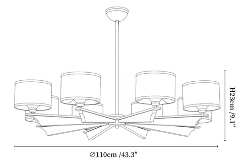 Elara Bloom Chandelier