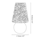 Elara Floral Glow Table Lamp
