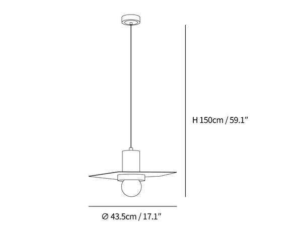 Elara Halo Pendant Lamp