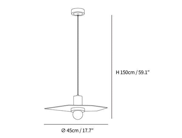 Elara Halo Pendant Lamp