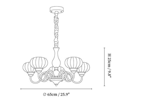 Elaris Chandelier