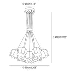 Elegant Floral Pendant Light