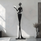 Elegant Lady Sculpture Ornaments