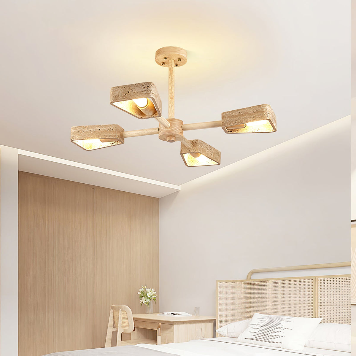 Elementa Travertone Chandelier