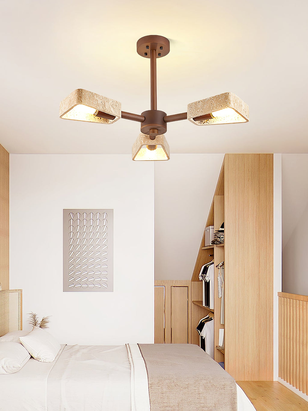 Elementa Travertone Chandelier