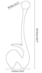 Elero Sculptural Floor Lamp