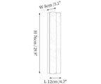 Elion Twin Alabaster Wall Light