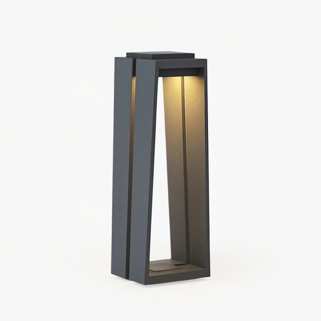 Elira Solar Outdoor Bollard Light