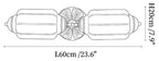 Elliot Glass Wall Sconce