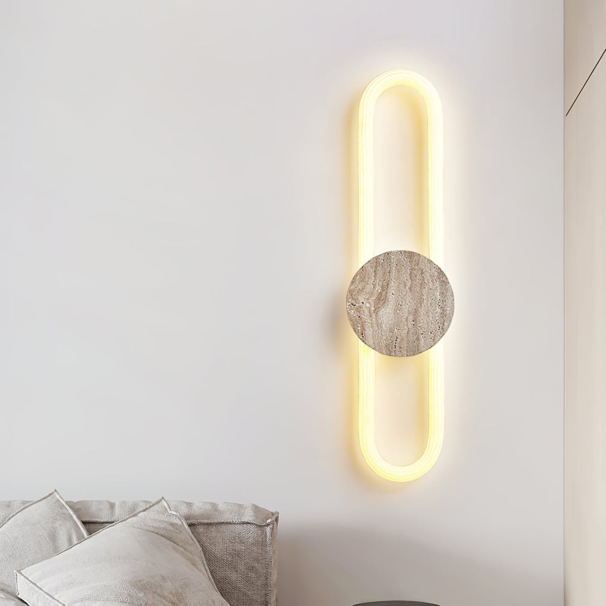 Eloen Travertine Wall Light