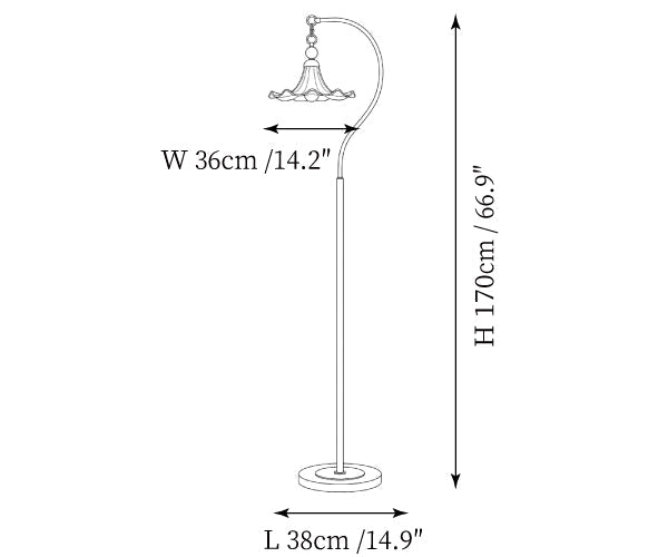 Eloria Arc Floor Lamp