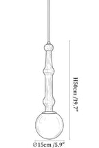 Elowen Drop Pendant Lamp