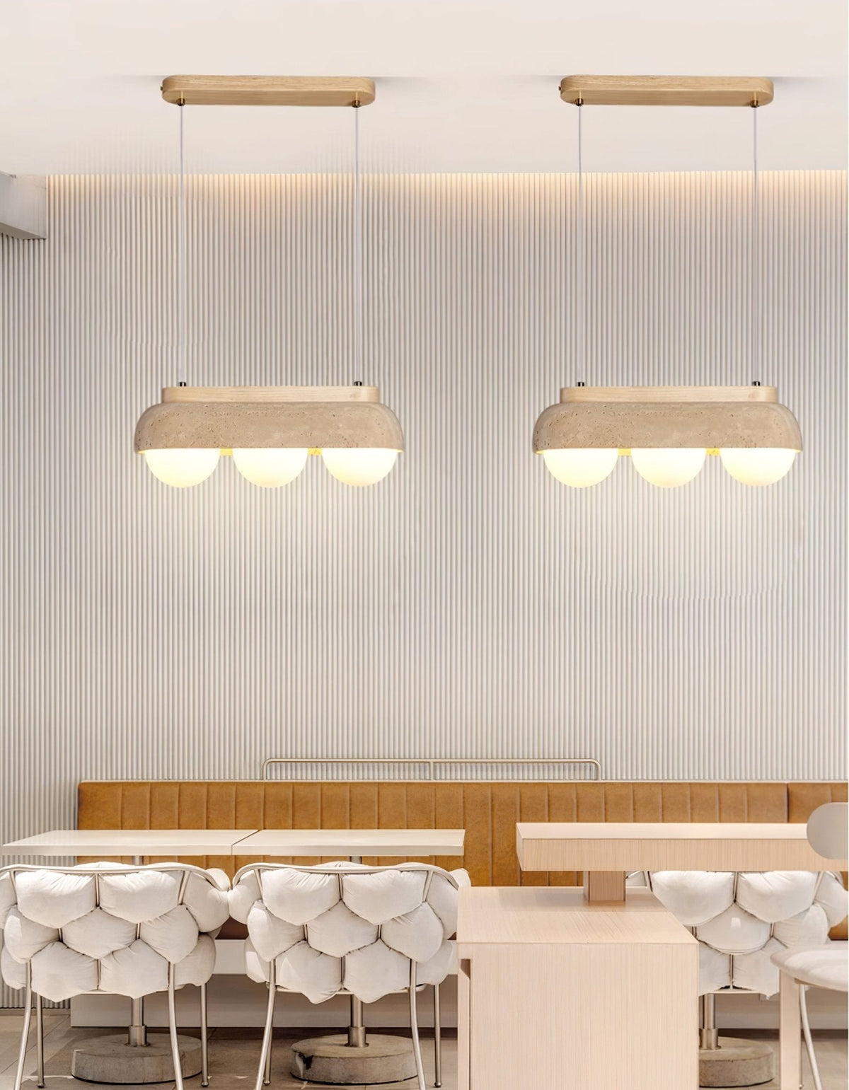 Elowen Travertine Pendant Light