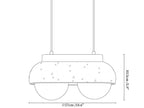 Elowen Travertine Pendant Light