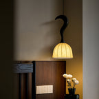Elowen Twisted Wood Pendant Light