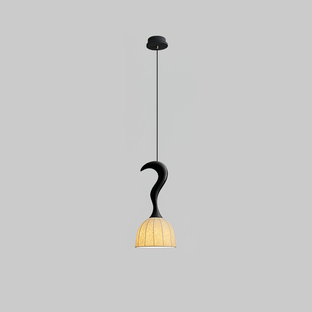 Elowen Twisted Wood Pendant Light