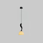 Elowen Twisted Wood Pendant Light