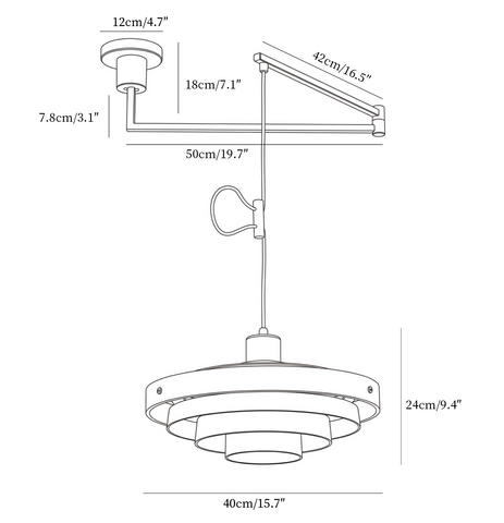 Elric Pendant Light