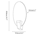 Elvara Oval Glow Wall Sconce