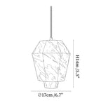 Elvian Alabaster Pendant Light
