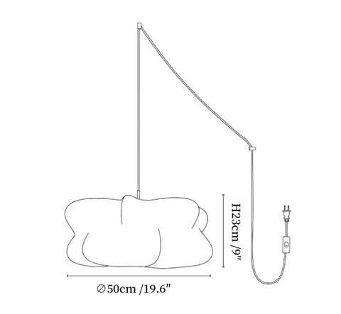 Elysia Pendant Swag Light