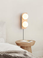 Elysian Travertine Plug - in Wall Light