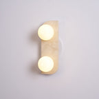Elysian Travertine Wall Light