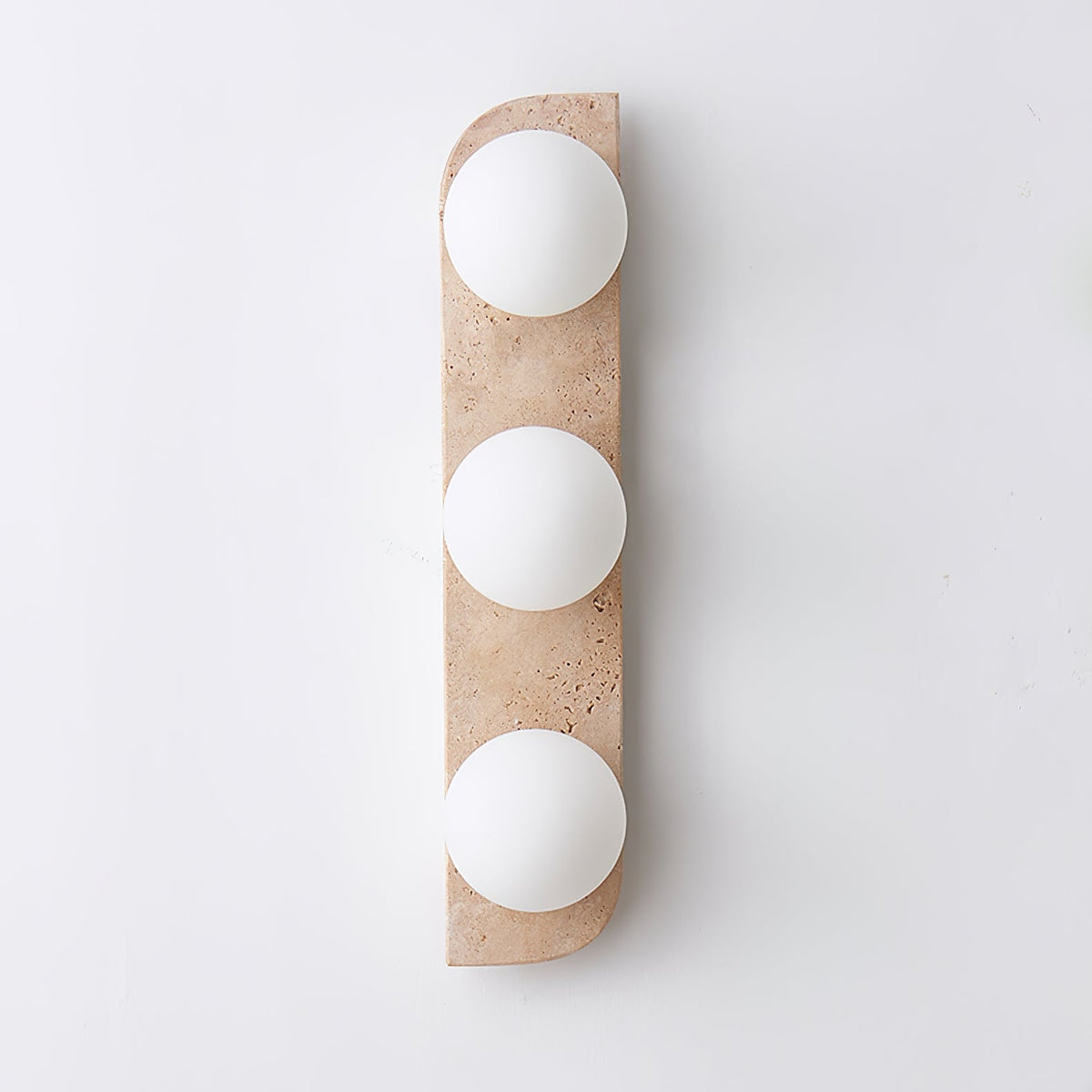 Elysian Travertine Wall Light