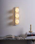 Elysian Travertine Plug - in Wall Light