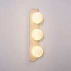 Elysian Travertine Plug - in Wall Light