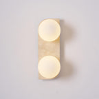 Elysian Travertine Plug - in Wall Light