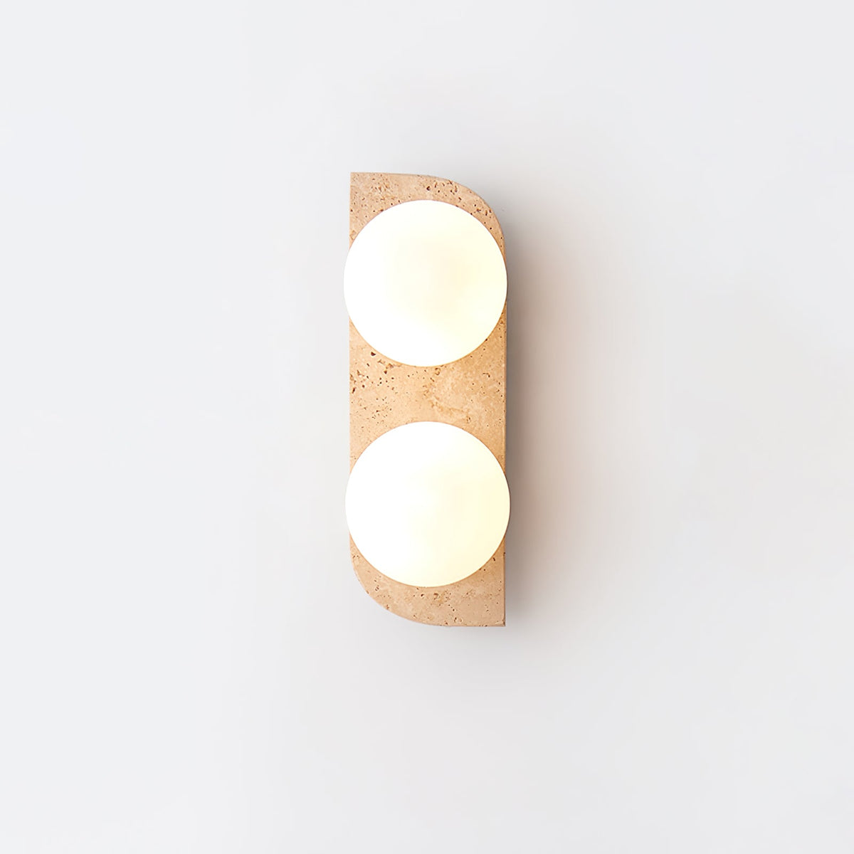 Elysian Travertine Wall Light