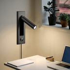 Embedded Bedside Plug - in Sconce