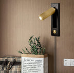 Embedded Bedside Plug - in Sconce