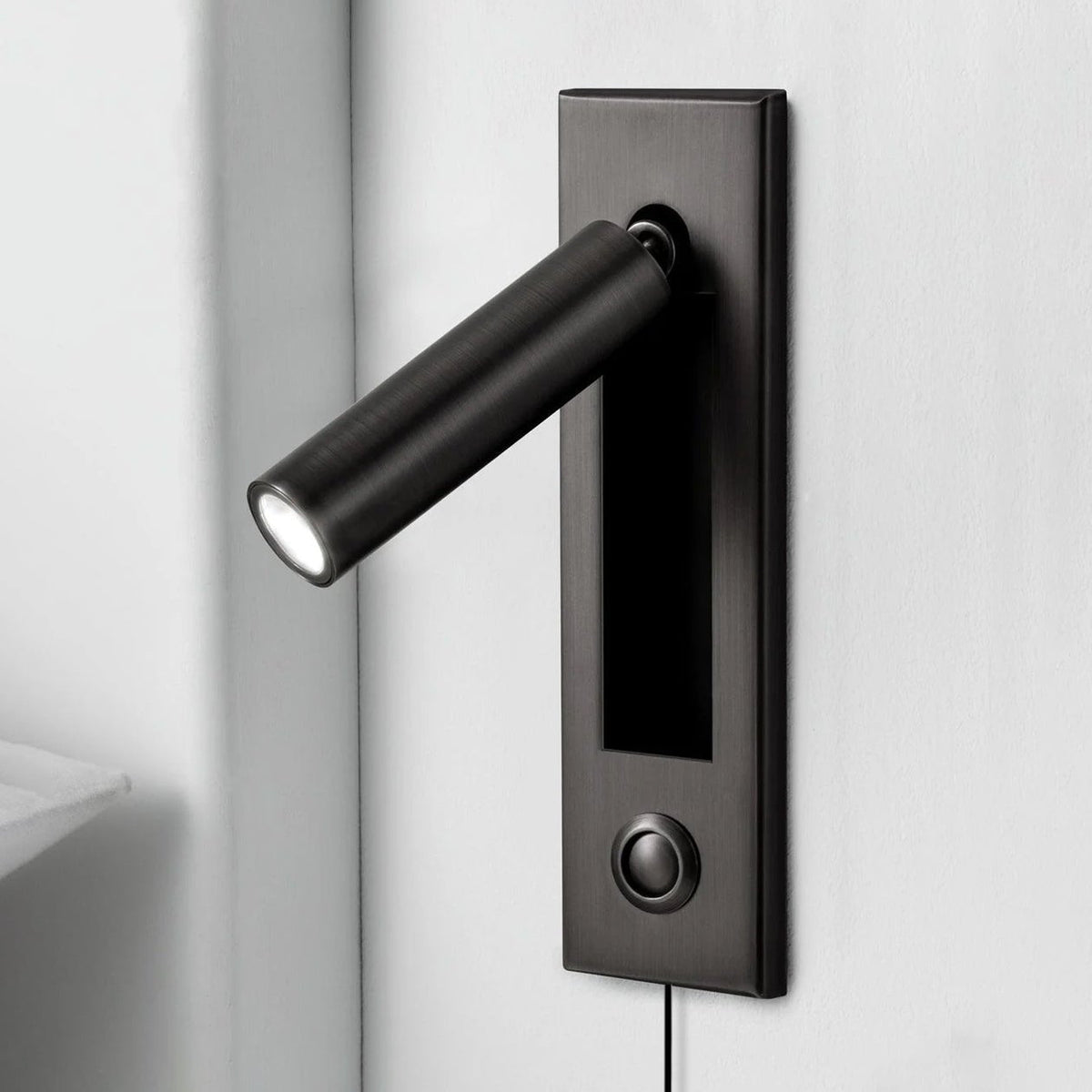 Embedded Bedside Plug - in Sconce