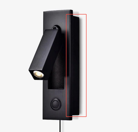 Embedded Bedside Plug-in Sconce