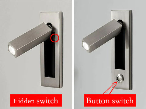 Embedded Bedside Plug-in Sconce